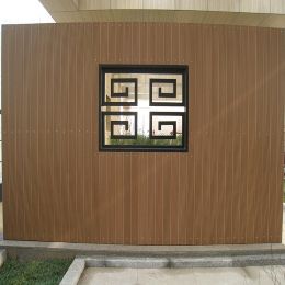  山东客户反馈木塑景观10